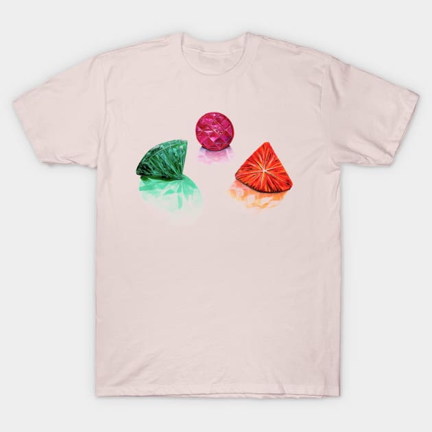 "Three of a Kind" T-Shirt by SeanKalleyArt